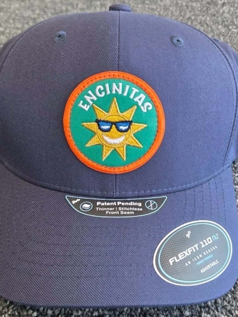 Scotty Cameron Gallery Exclusive Mr. Sunshine Encinitas Golf Hat Navy Flexfit